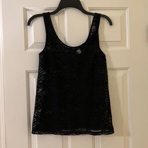 H&M Divided Black Tank, size small